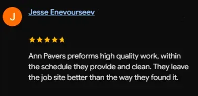 Google review from Jesse Enevourseev